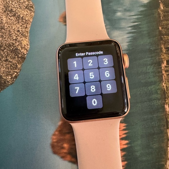 Apple series 3 Smartwatch with Pink Band - Picture 7 of 8